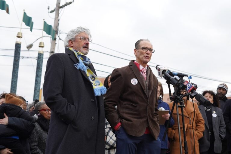 Tim Kearney and John Kane speak