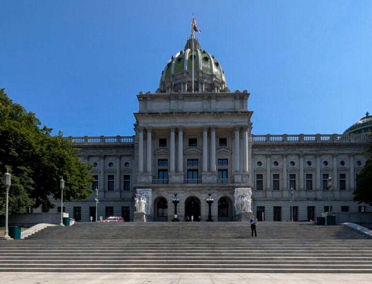 Exterior of the Capitol building