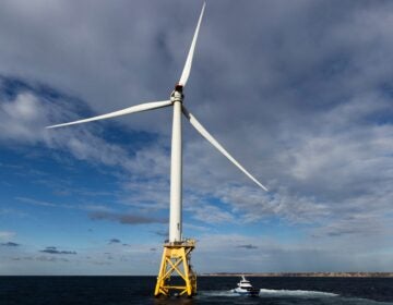 an offshore turbine