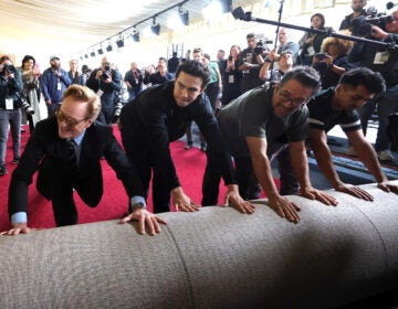 Conan O'Brien and others roll out a carpet for the Oscars