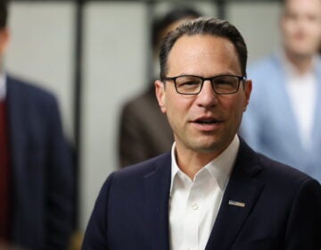 A closeup photo of Josh Shapiro