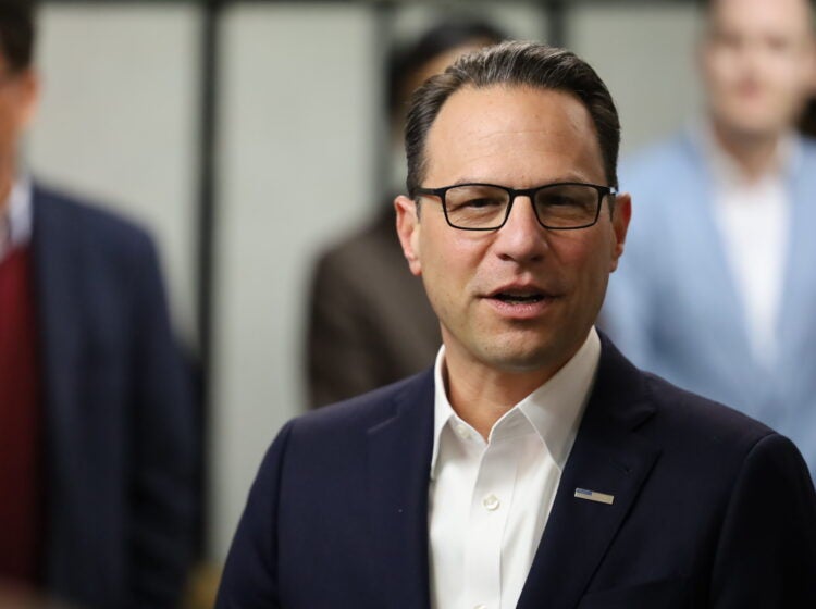 A closeup photo of Josh Shapiro