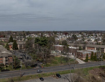 Overhead photo of a residential area