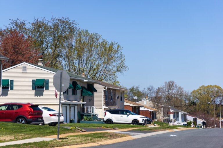 homes on a street