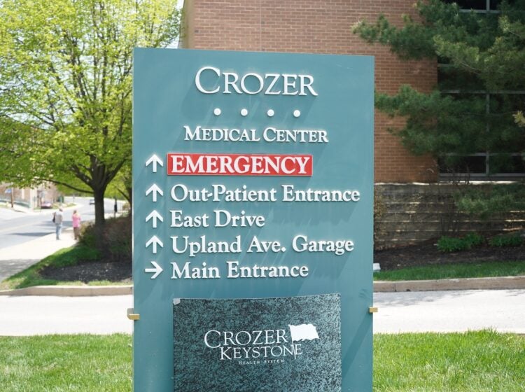 Crozer-Chester Medical Center in Upland.