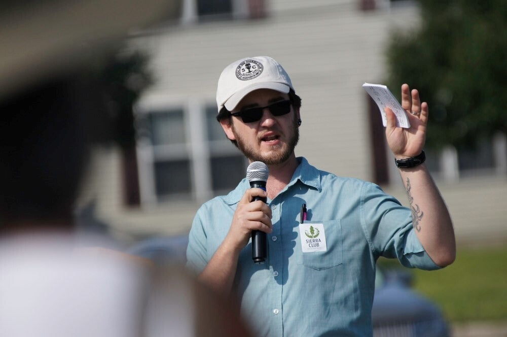 Dustyn Thompson of the Sierra Club says Meyer’s move would harm Delaware’s air quality.