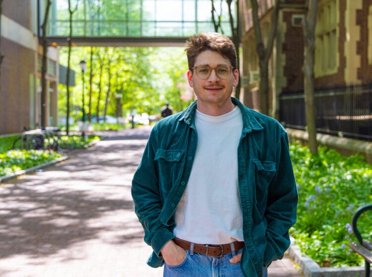 Justin Roncaioli poses for a photograph