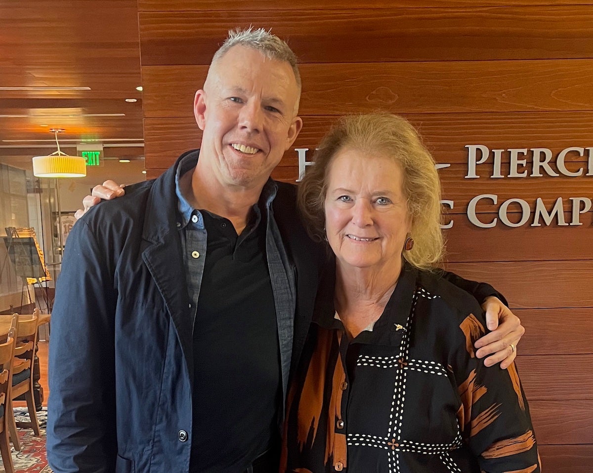 Michael Joseph Gross and Jan Todd. (Courtesy of Michael Joseph Gross)