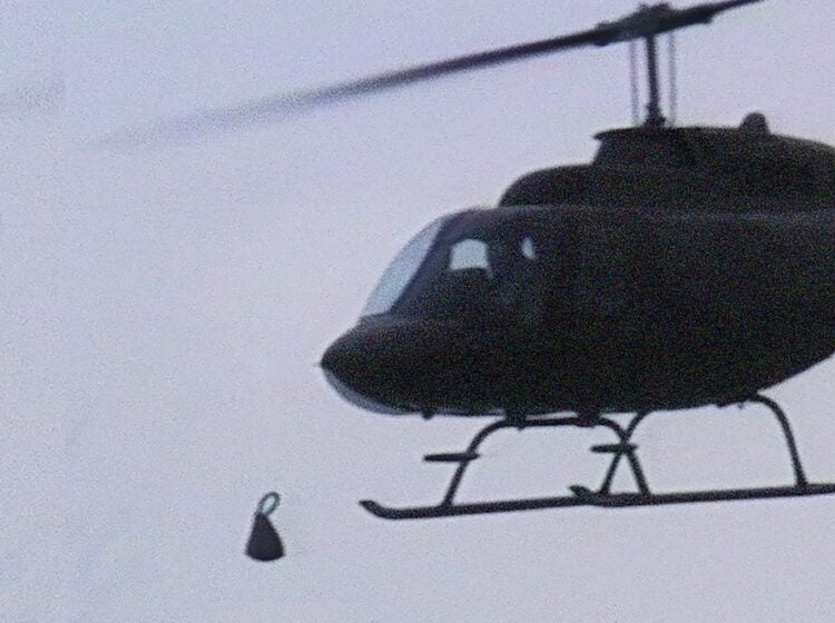 During the MOVE bombing in Philadelphia on May 13, 1985, a Pennsylvania State Police helicopter, flown by Philadelphia Police Department aviators, was used to drop an explosive device on the MOVE house.