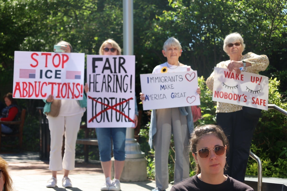 bucks-county-ice-protests-CR-050725-03 Bucks County residents rally against the county sheriff’s decision to work with ICE