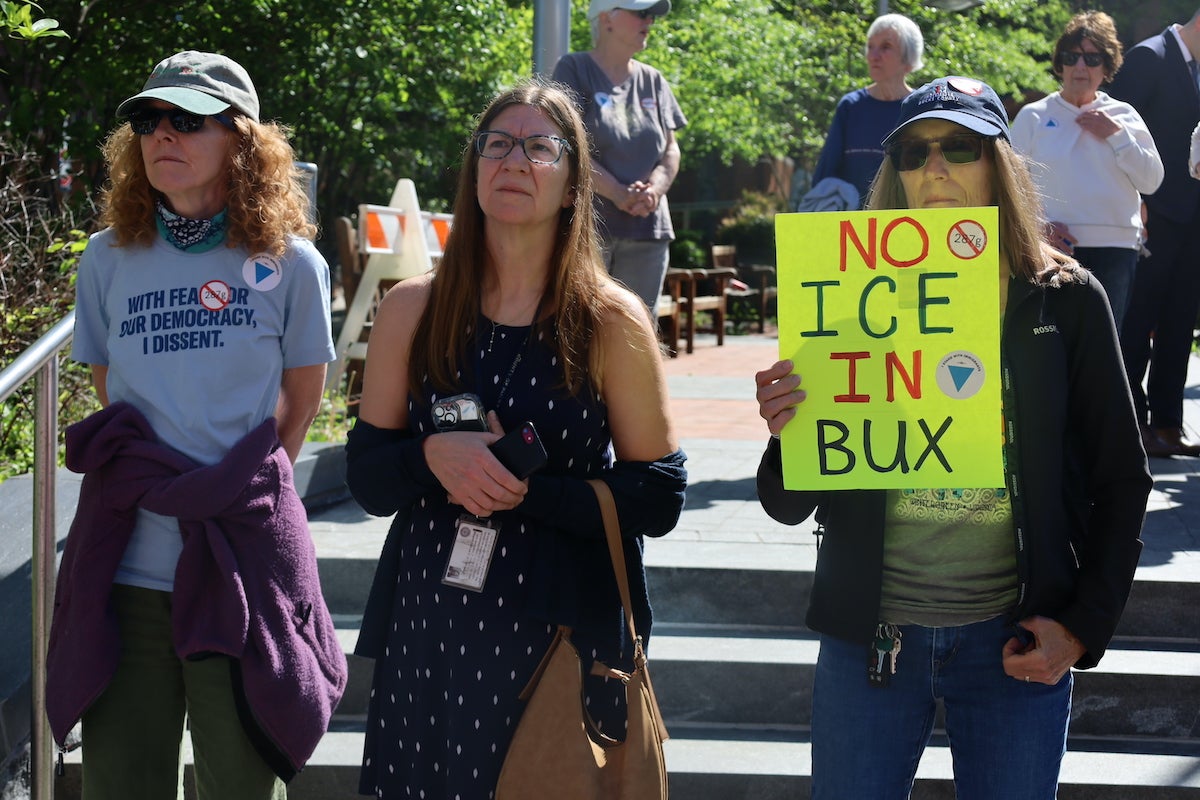 bucks-county-ice-protests-CR-050725-04 Bucks County residents rally against the county sheriff’s decision to work with ICE