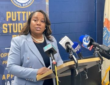 State School Superintendent Katrina McCombs