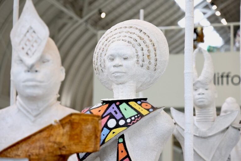 Animism sculptures by Clifford Ward