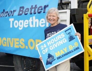 Frances Sheehan at Delco Gives Day