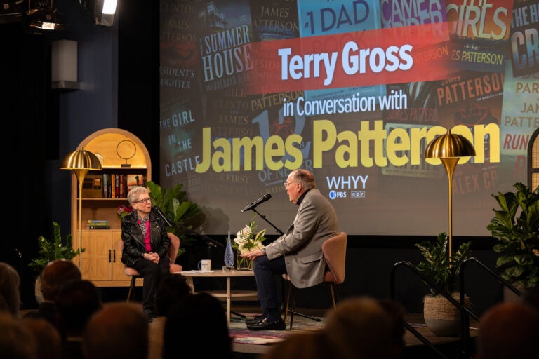 Terry Gross interviewing writer James Patterson