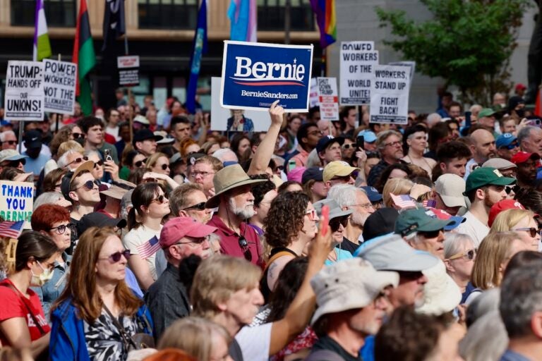 Thousands gather at rally outside Philadelphia City Hall