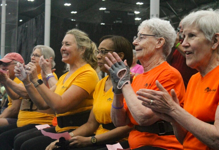 sallys-iron-mustangs-NL-050625-02 Sally’s Iron Mustangs cheer on their teammates