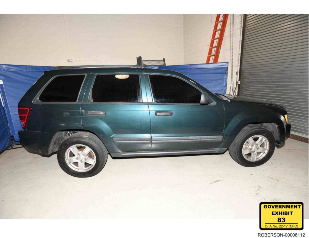 the Jeep Grand Cherokee