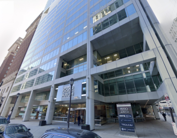 Exterior of an office building downtown