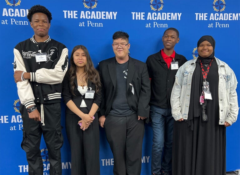 academy-at-penn-2025-06-18 A group of students posing for a photo together