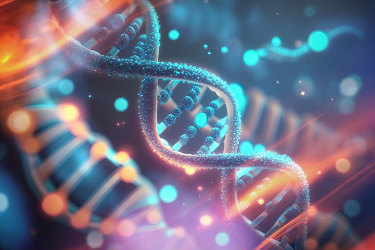 bigstock-Biotechnology-Dna-Structure-Of-473853669