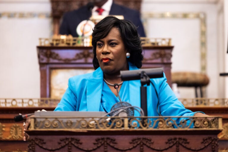 cherelle-parker-budget-address-060525 Philadelphia Mayor Cherelle Parker