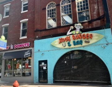 outside Kook Burger and Bar in Philadelphia