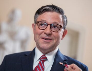 Speaker of the House Mike Johnson, R-La., in Washington, Friday, June 27, 2025.