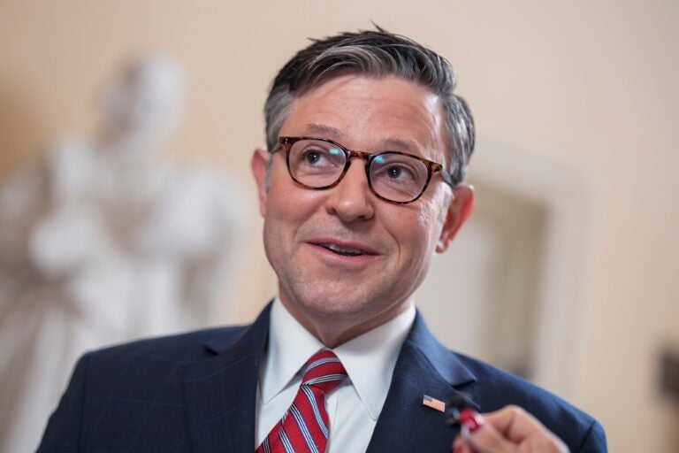 Speaker of the House Mike Johnson, R-La., in Washington, Friday, June 27, 2025.