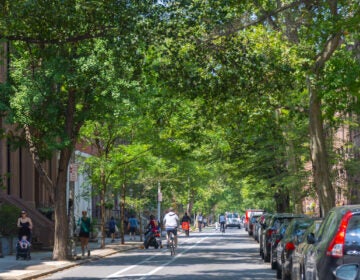 The 2000 block of Spruce Street in Center City Philadelphia