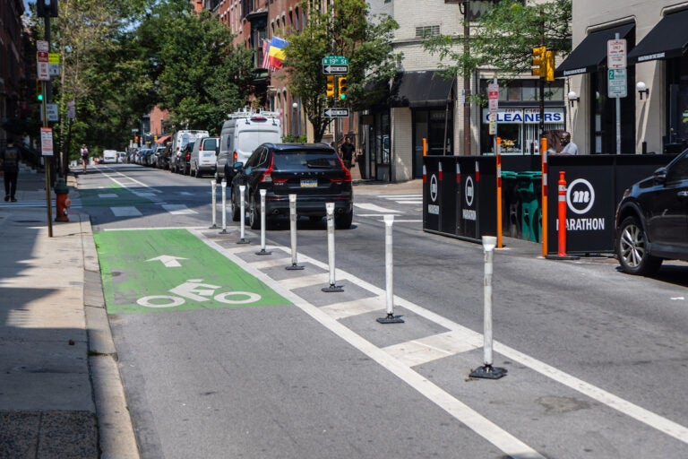 Spruce Street in Center City Philadelphia