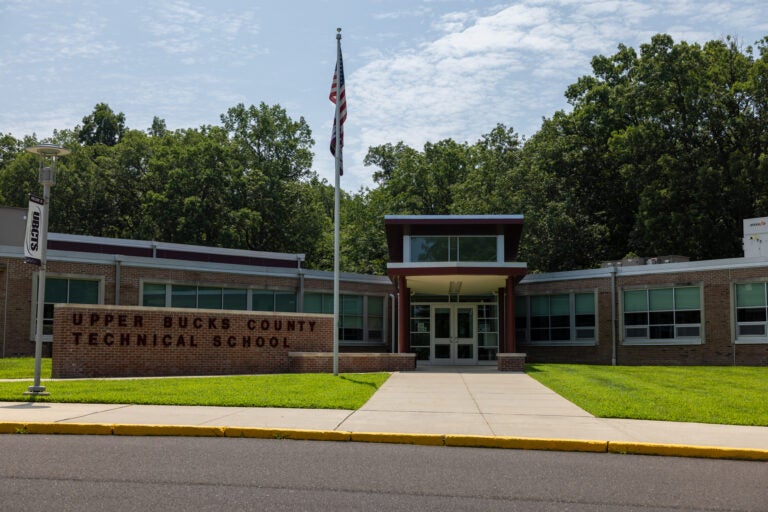 outside Upper Bucks County Technical School