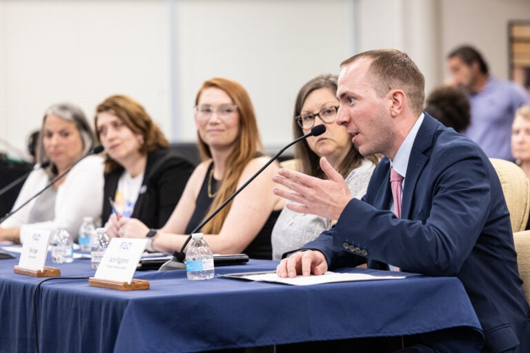 Aaron Riggleman speaks