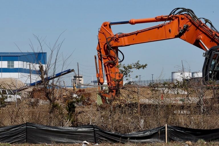 Demolition of Former Naval Air Warfare Center at the Trenton Mercer Airport