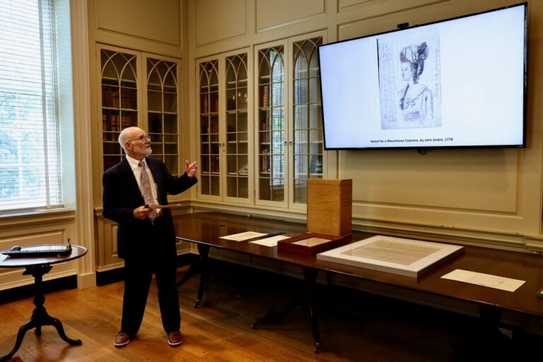 2025 07 01-e lee-john van horne-philadelphia american philisophical society-the revolutionary city portal John Van Horne of the Library Company of Philadelphia shares some of the documents his institution contributed to the exhibit