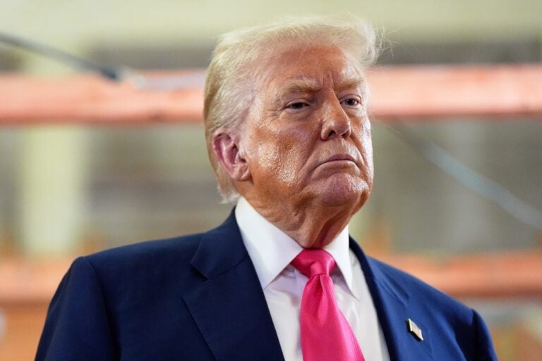 2025-07-24-donald-trump President Donald Trump looks on