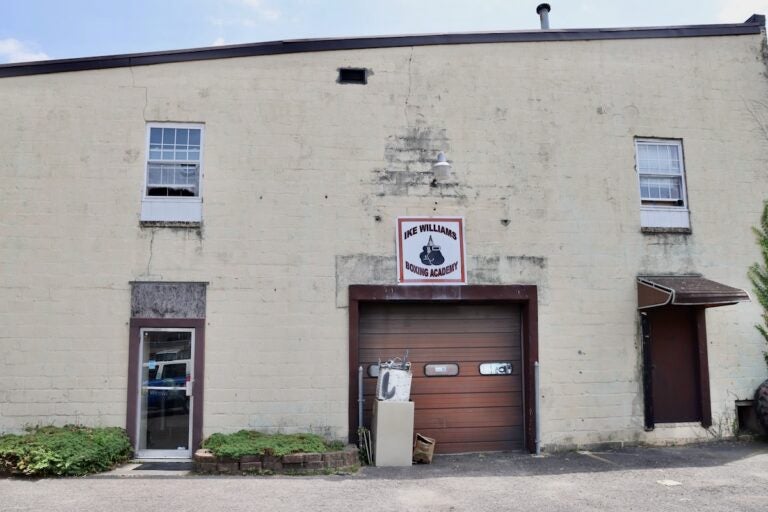 Entrance to Ike Williams Boxing Academy