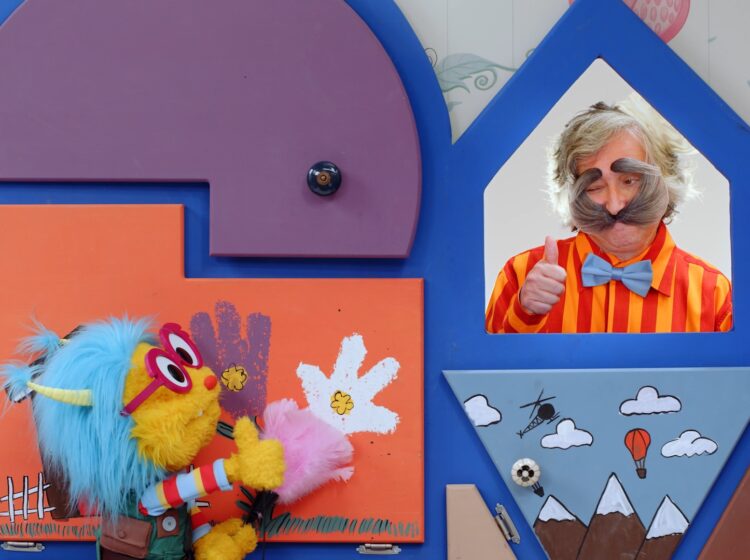 Albie and Pepperoni Sam thumbs up