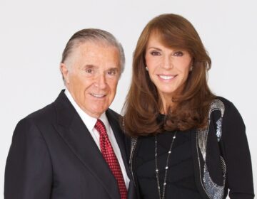 Sidney Kimmel and his wife Caroline Kimmel