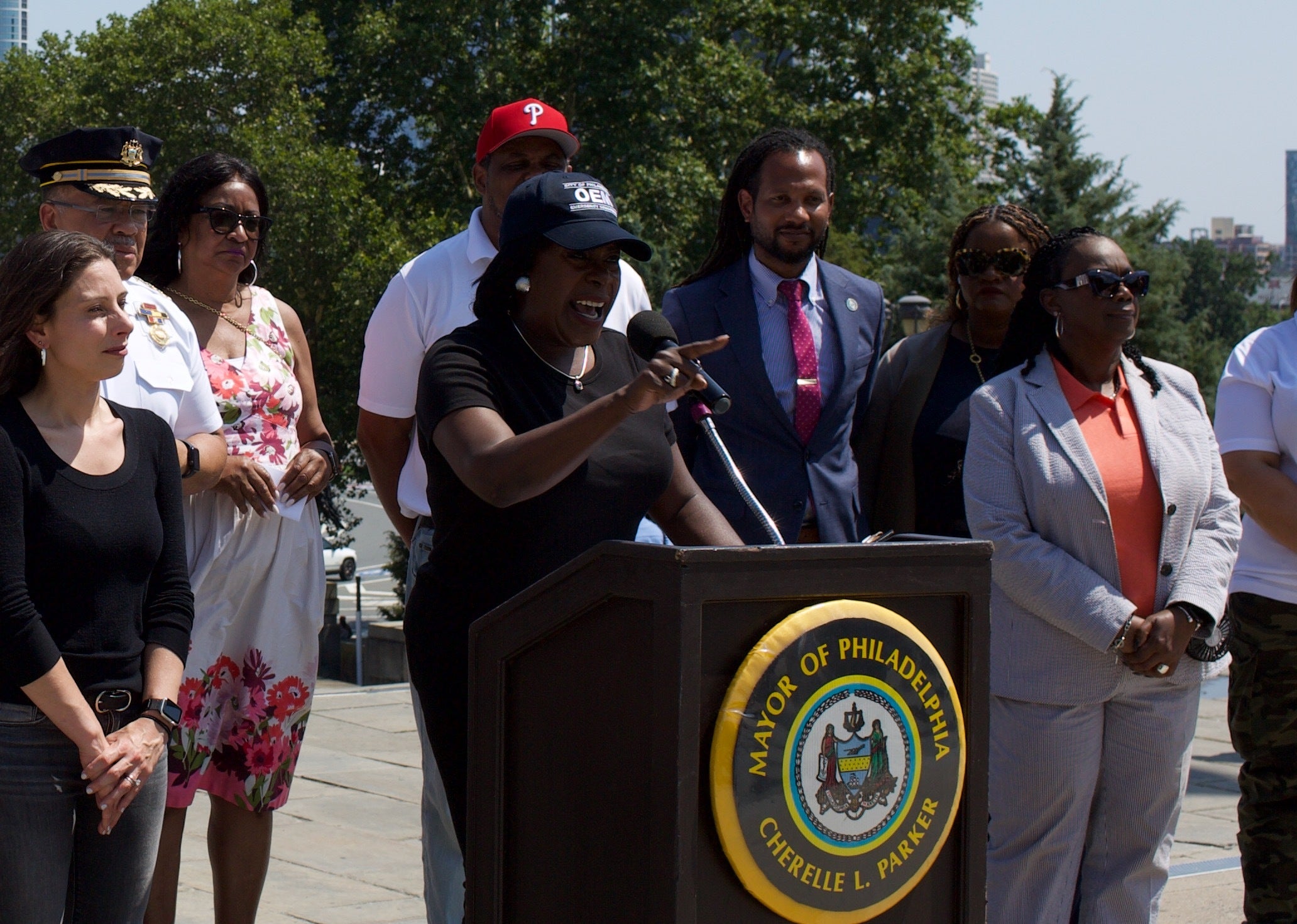 Mayor Parker reminds Philly’s striking workers they get ‘double pay’ on July Fourth