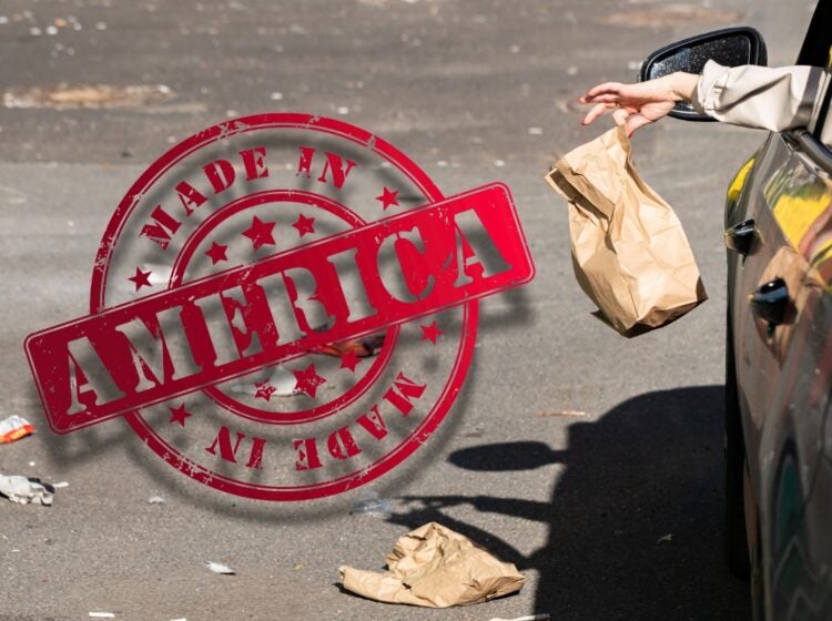 Americans make three times the amount of waste as the global average. And when it comes to recycling, only about 5% of our plastic gets reused.