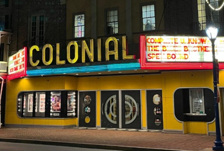 colonial-theatre-phoenixville-file outside the Colonial Theatre in Phoenixville