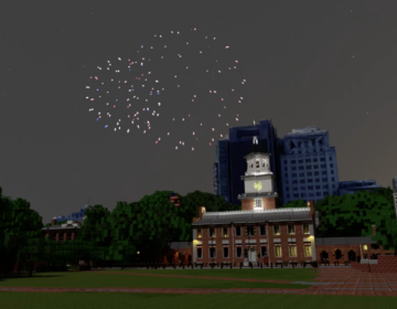 Completion of the Independence Hall build