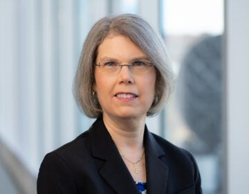 NPR editor-in-chief Edith Chapin poses for a headshot