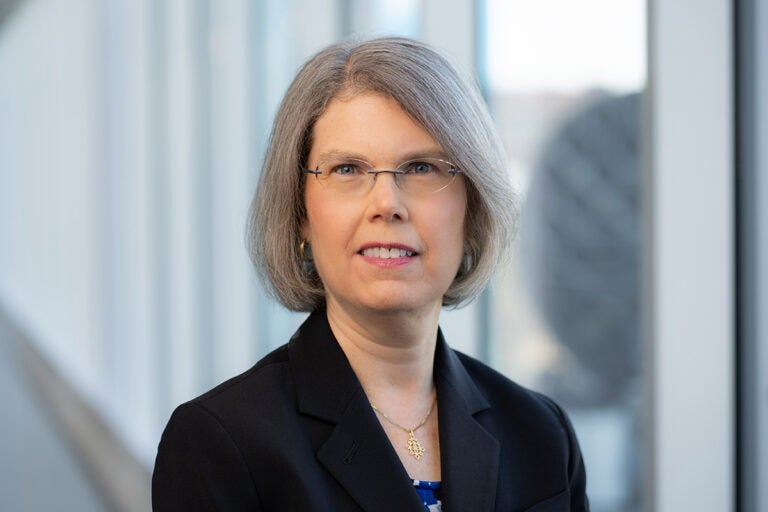 NPR editor-in-chief Edith Chapin poses for a headshot