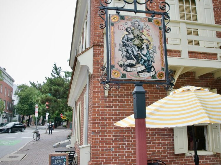 A Man Full of Trouble historic tavern