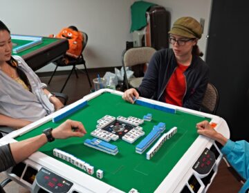 Members of Philly Mah-Jawn Mahjong Club