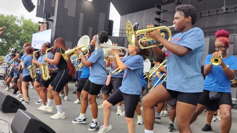 philly-youth-music-fest-2025-3 The Philadelphia School District All-Star band performs at