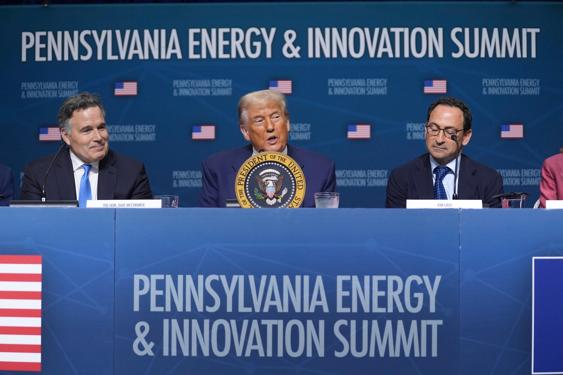 Trump, McCormick promote energy investments in Pa. - WHYY