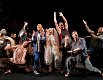 actors onstage at the Wilma Theater